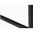 5-Tier Etagere Bookshelf with V-Shaped Slanted Shelves, Metal Frame-1928846904