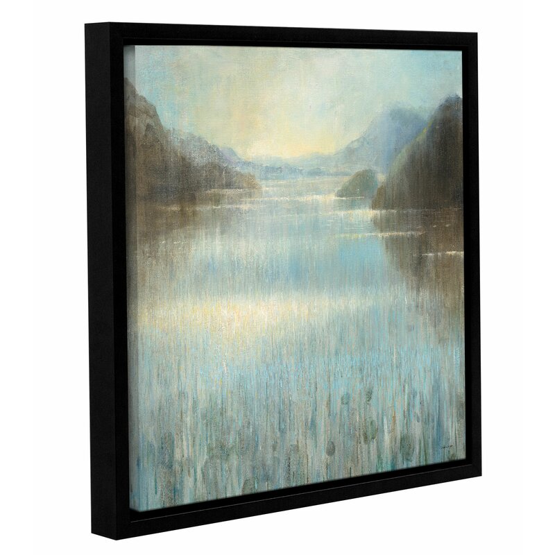 Highland Dunes Through The Mist Square Framed On Canvas Print & Reviews ...