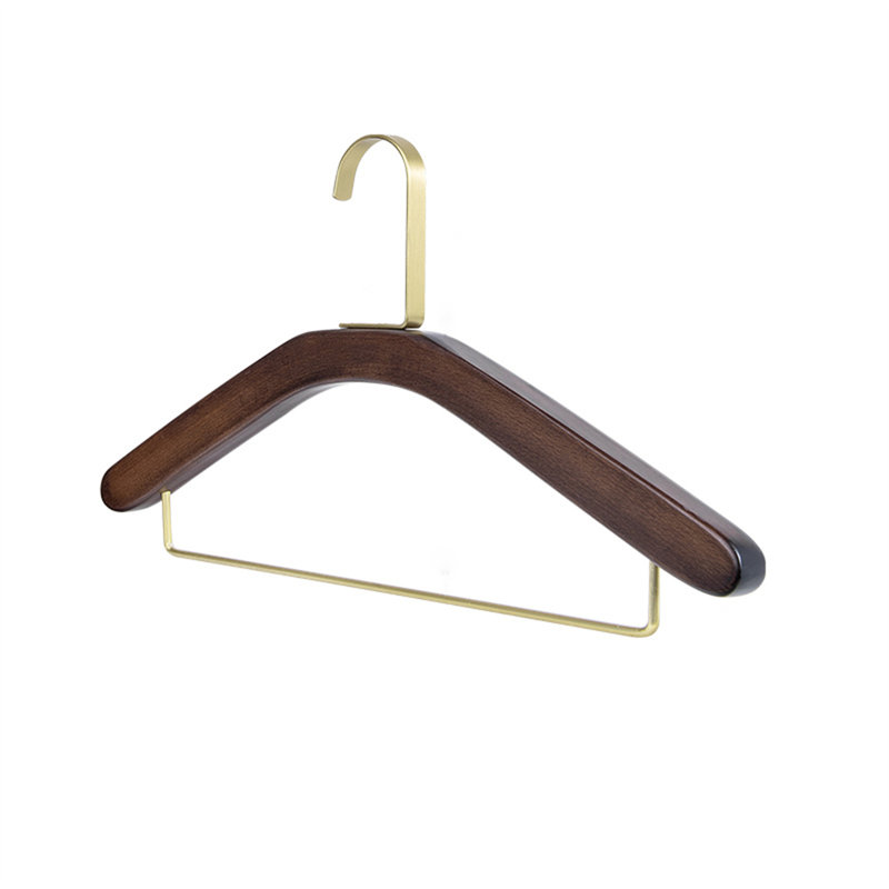 Cintre en bois massif pour homme Gentleguard Premium, 10