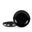 Set of 4 Solid White Appetizer Plates-1868666836