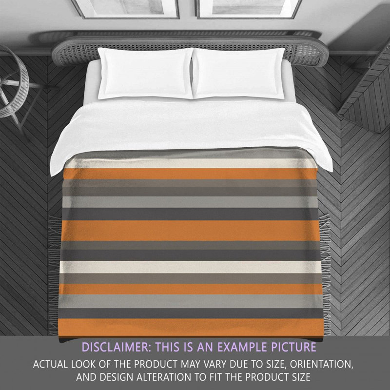 Polyester Striped Comforter, Twin Comforter