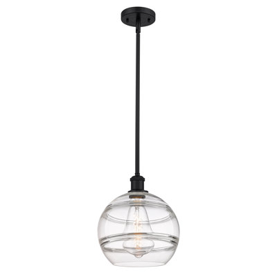 Luminaire suspendu avec tige 1 lumière Ballston Bienes-516-G556
