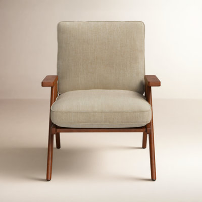Leonel Linen Armchair