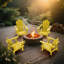 Ensemble de 2 chaises Adirondack en plastique PEHD résistant aux intempéries Devito (ensemble de 2)-965018950-943192971