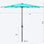 Parasol de marché 108 po Lyon-144335321-176152211