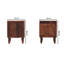 42cm W Solid Wood Bedside Table