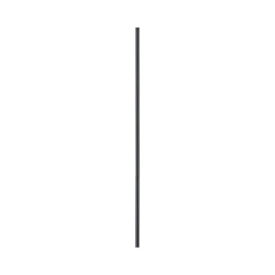 Tiges d'extension noires 6 po, 12 po, 12 po, 12 po (1) Zanzibar