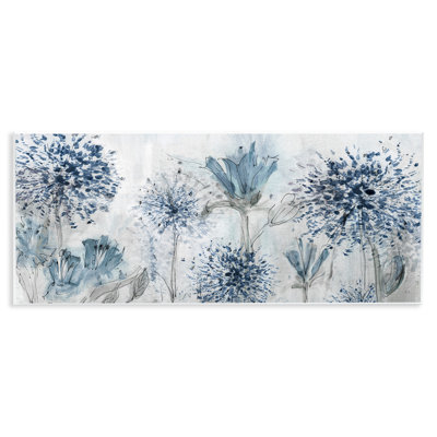 Speckled Flower Impressions Wall Plaque Art by Susan Jill