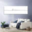 «Dream One Line Typographie», reproduction sur toile tendue-1625045907