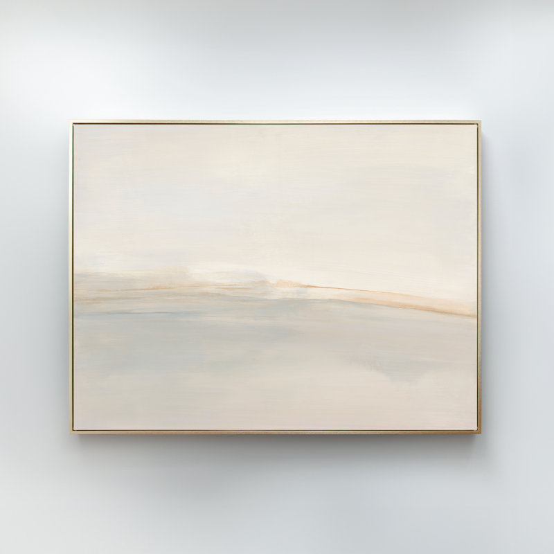 «Endless Horizon» par Carol Benson-Cobb, H 46,5 po x l 61,5 po, Doré