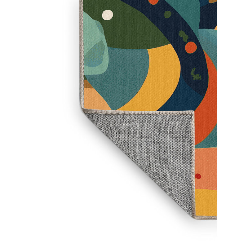 Jazzy Stomp Rug, Round 6'