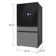Samsung Bespoke 23 cu. ft. Counter Depth 4-Door French Door Refrigerator with AI Home & AI Vision Inside in Charcoal Glass and Stainless Steel