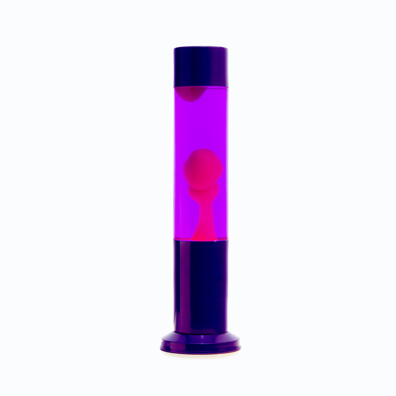Colour Purple W/ Purple Liquid Pink Wax(uk 3 Pin Plug), Purple/Pink