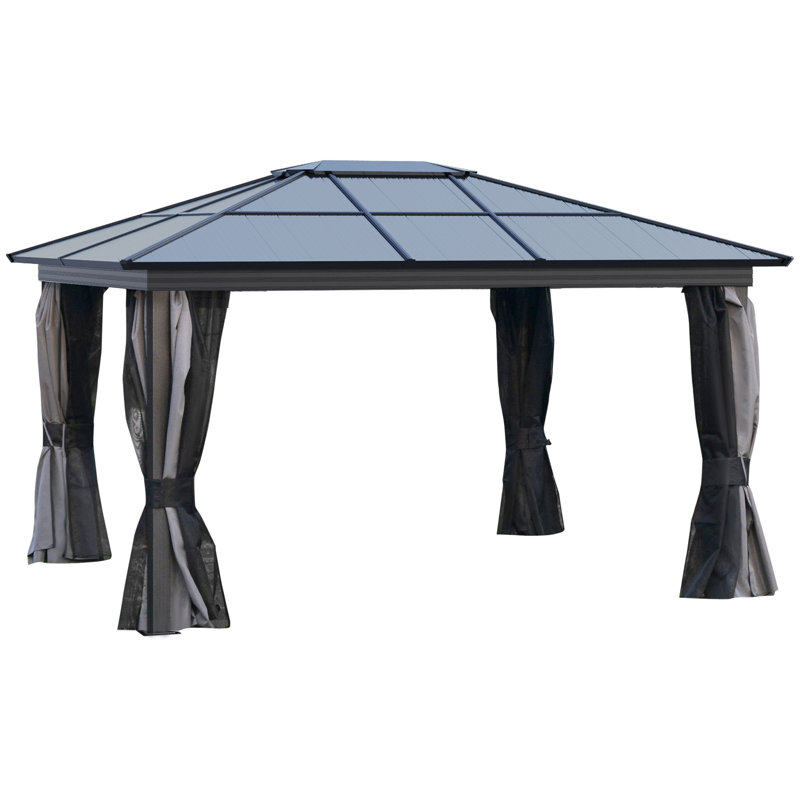 Canonero 4.2m x 3.6m Aluminium Patio Gazebo