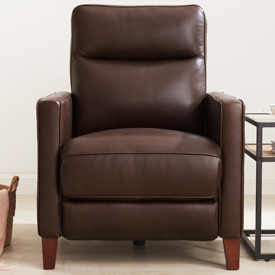 Tatum 32" Genuine Leather Power Recliner