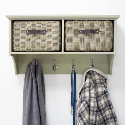 Anita Solid Wood Cube Shelf