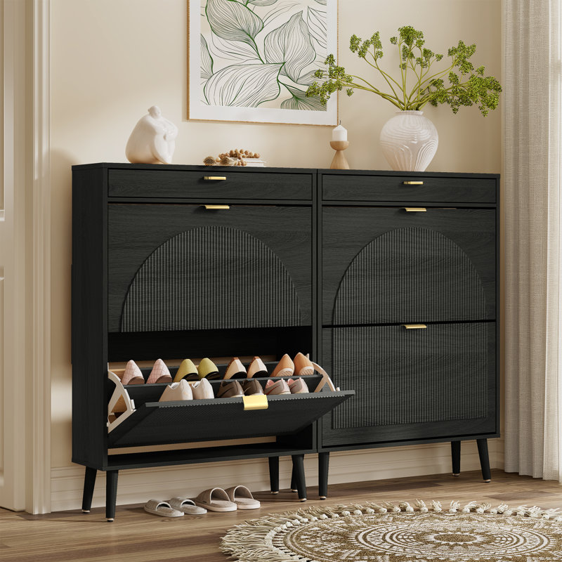 Armoire de rangement Designer, Noir