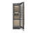 ZLINE 24 in. 12.4 cu. ft. Triple Zone 100 Bottle Column Wine Cooler Accents-111721481