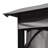 Terrace gazebo with mosquito net and privacy screen-112990244-112990245