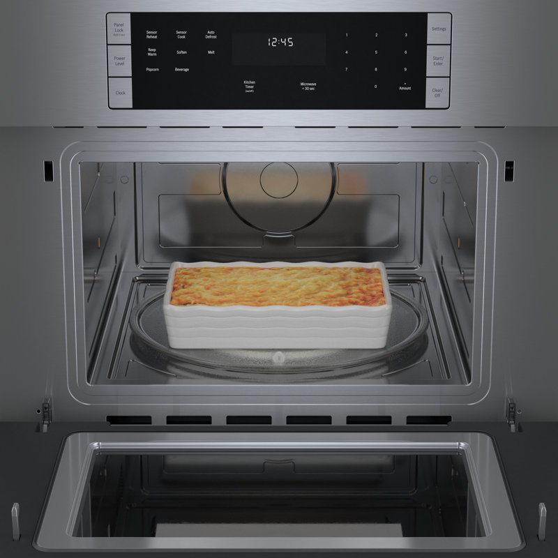 500 Series 29.75" 1.6 cu.ft. Microwave with Sensor Cooking, Stainless Steel