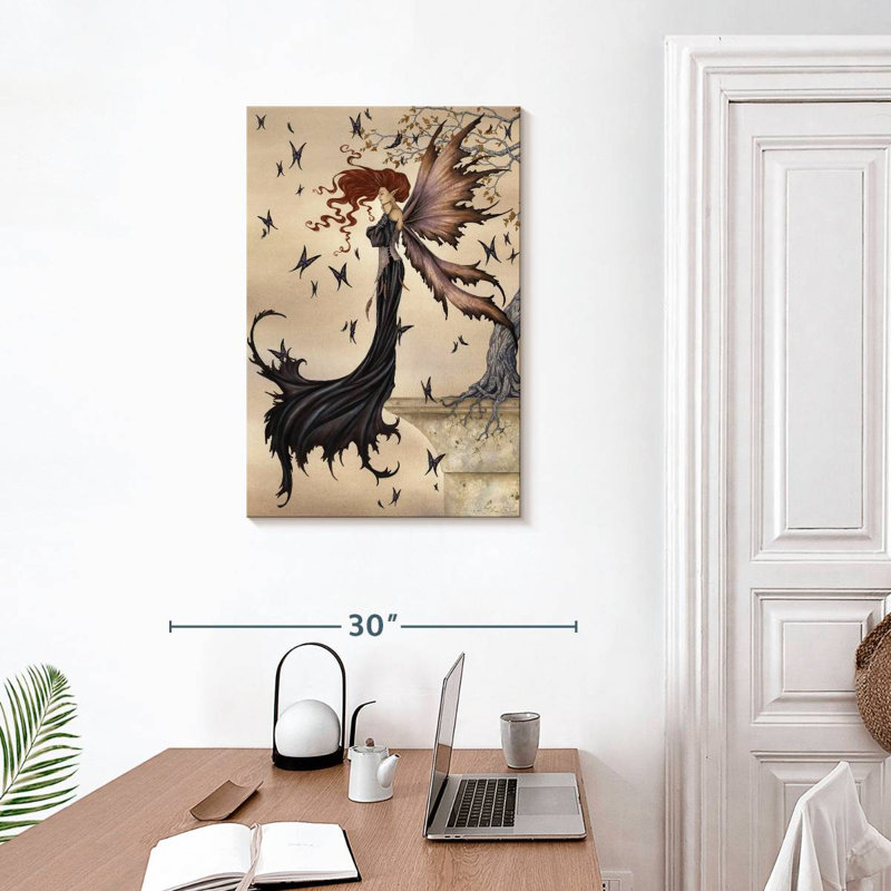 Kelan Black Mystique, 30" H x 20" W
