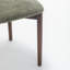 Chaise d'appoint rembourrée en bois massif-342170769