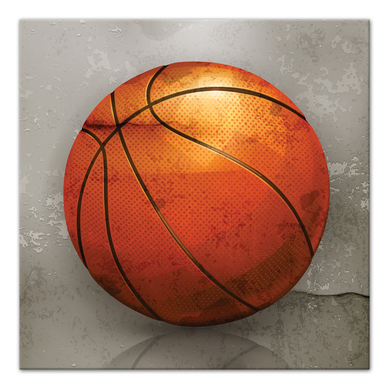 Sports, 12" H x 12" W x 1.25" D