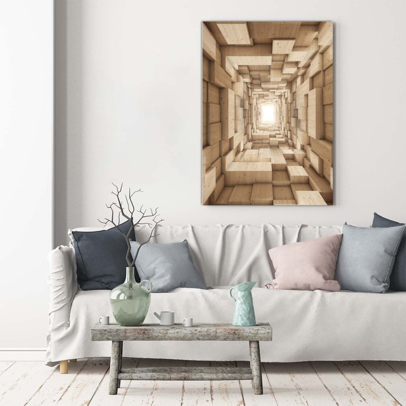 Abstraction - Wrapped Canvas Print