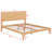 Modern Wood Platform Bed With Slat Support-50888969-50888965