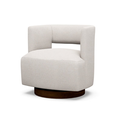 Crystle Swivel Barrel Chair