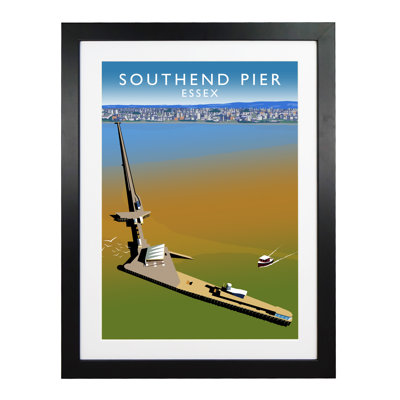 'Southend Pier' by Richard O'Neil - Print