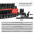3/8" 48pcs Drive Impact Socket Set