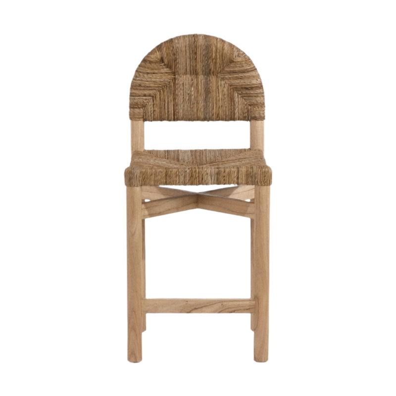 Tabouret de comptoir 24,5 po Daliya, Brun
