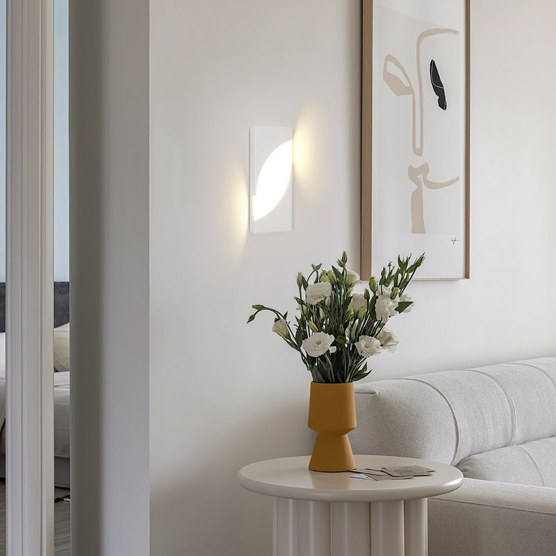 Denitta Acrylic LED Flush Mounted Sconce