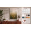 Misty Meadow Light Scandinavian - Wrapped Canvas-1655291472-1655291469