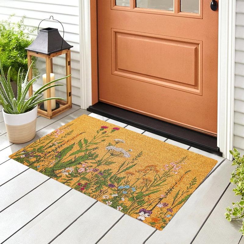 Paillasson Vintage Wildflower Welcome