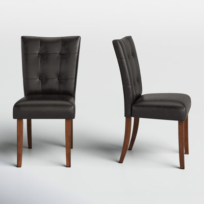 Chaise d'appoint capitonnée Annetha