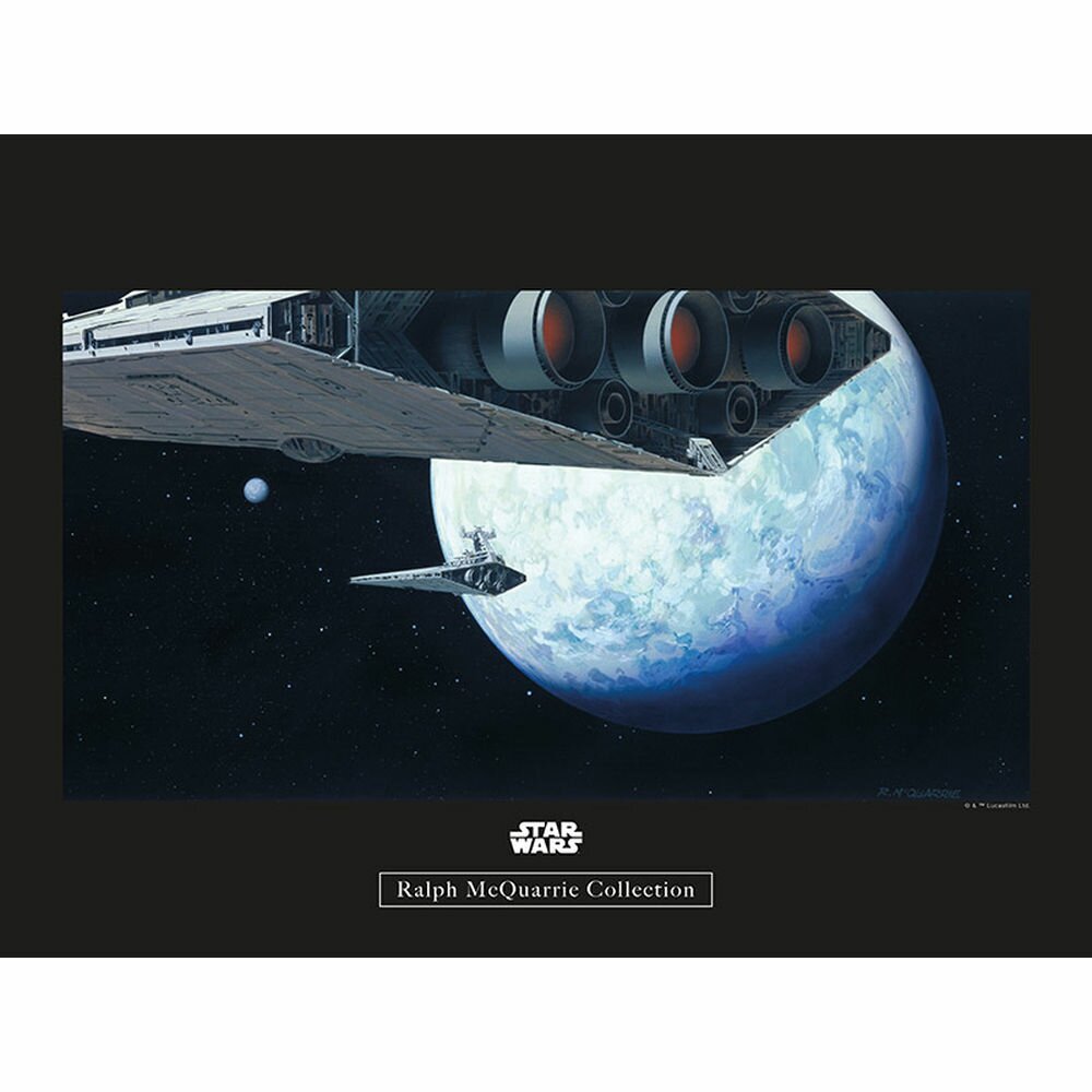 Poster Star Wars Rmq Hoth Orbit