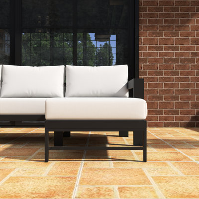 U-Shaped Multi-Person Outdoor Sofa Set by Latitude Run