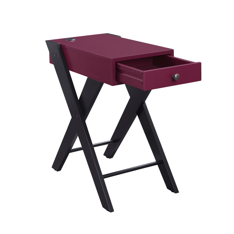 Table d'appoint avec port USB intégré