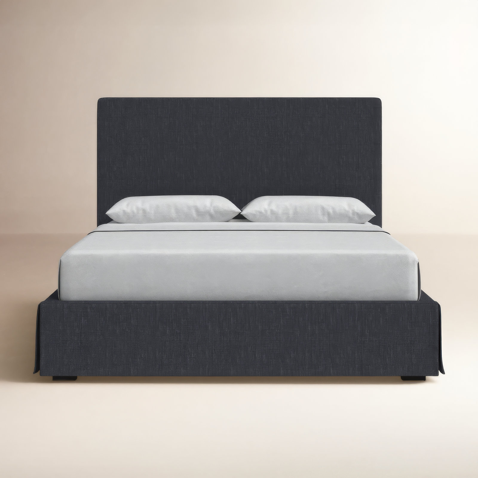Daliya Wingback Bed, California King, Iron