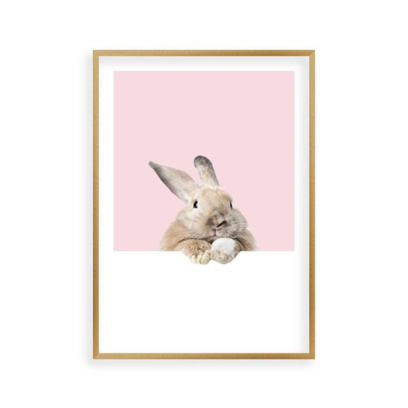 Painting, Brushed Copper Frame, 31 cm H x 22 cm W