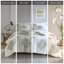 Ensemble d'édredon en chenille en mélange de coton pour lit double / grand 3 pièces