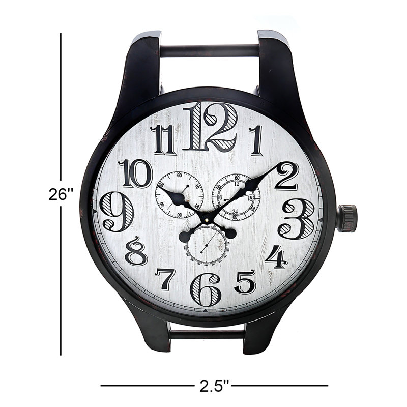 Metal Wall Clock