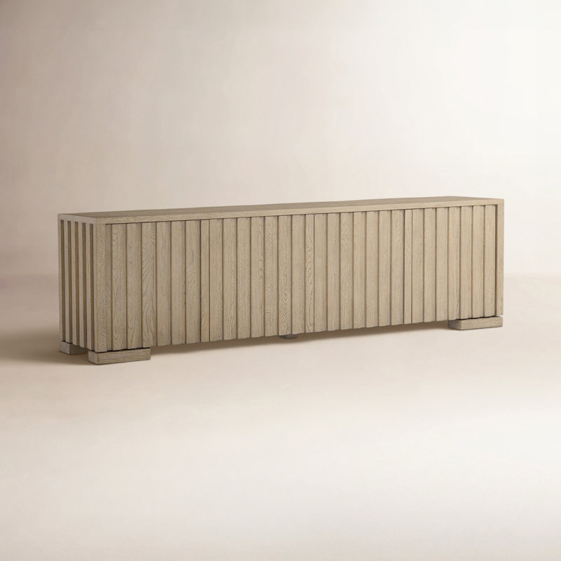 RAMOS MEDIA CONSOLE-BLEACHED OAK