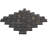 Splendor 11.81'' W x 11.81'' L Porcelain Tile Mosaic Sheet