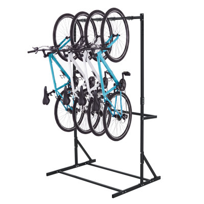 Steel Mounted Adjustable Multi-Use Bike Rack