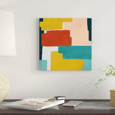 « block abstract i », impression sur toile