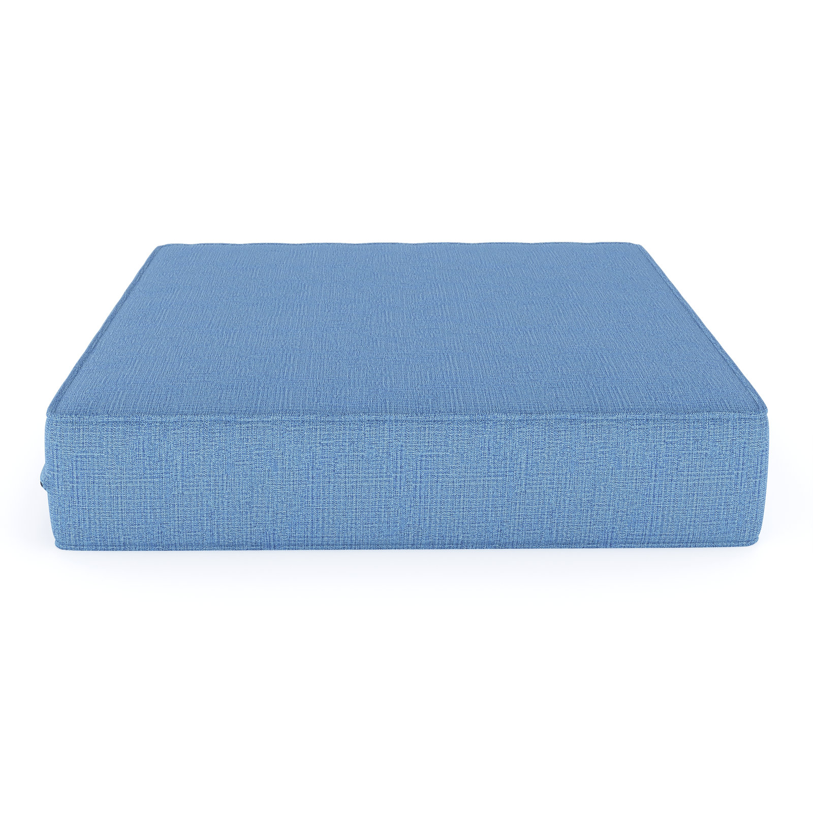 Sunbrella® Seat Cushion, 4" H x 24" W x 20.5" D, Sunbrella® Cast Ocean