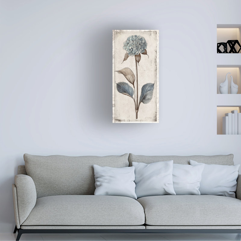 Art sur toile «Bachelor Sasha Solo Pose Blue II», H 16 po x l 32 po